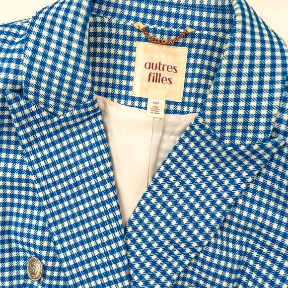 Woman Double Breasted Blazer - Picture 5 of 6